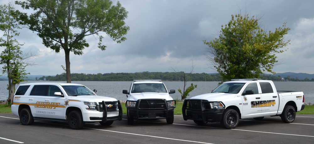 3 new patrol vehicles purchased using money from the inmate work release program
