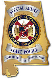 state of alabama with a seal for the law enforcement agency