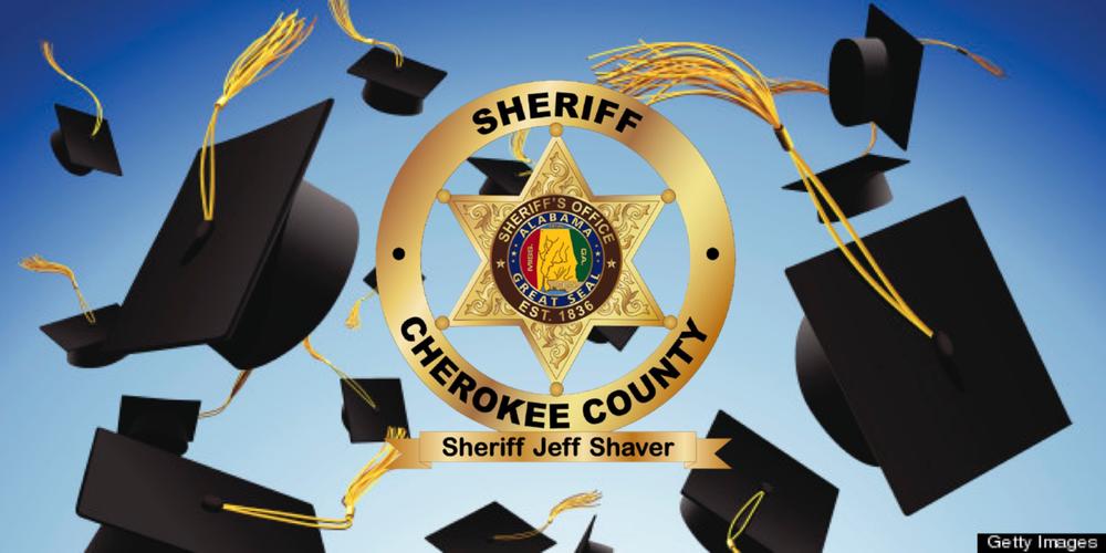 Sheriff Shaver's graduation splash header