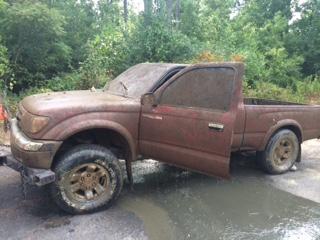 truck retrieved from Weiss Lake