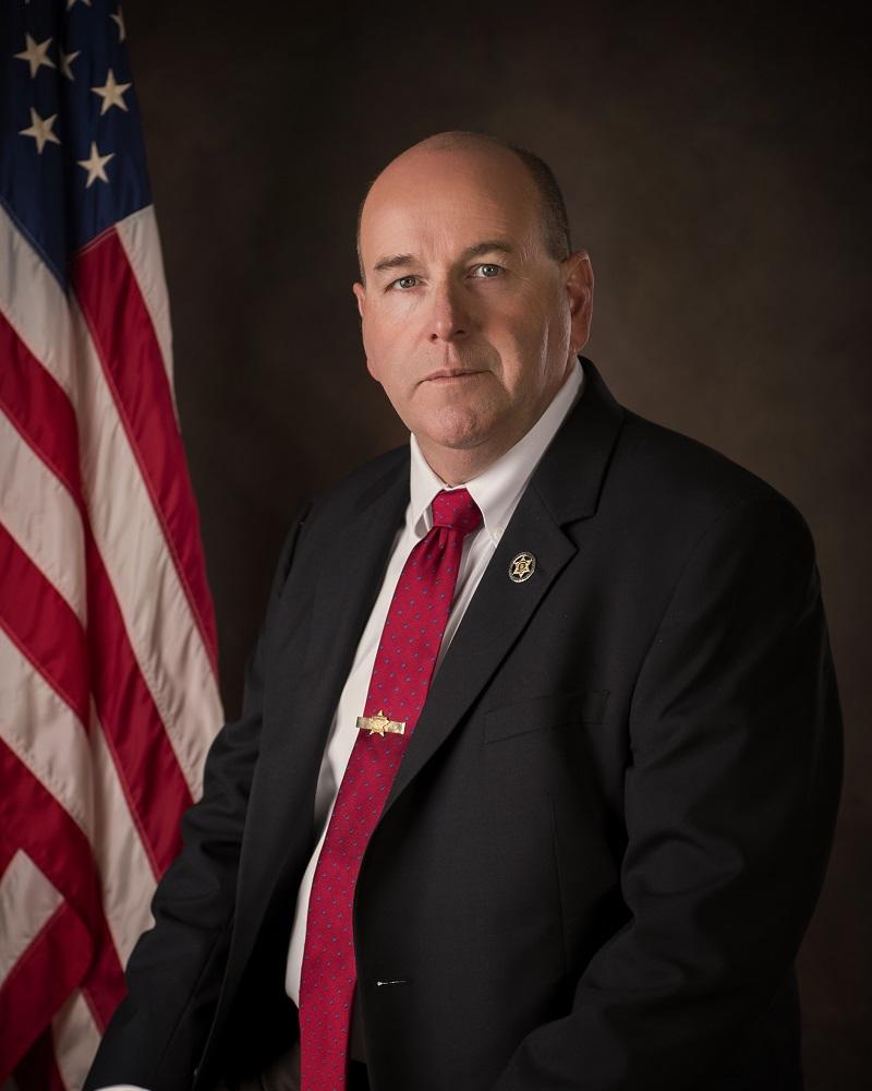 Professional portrait of Sheriff Jeff Shaver