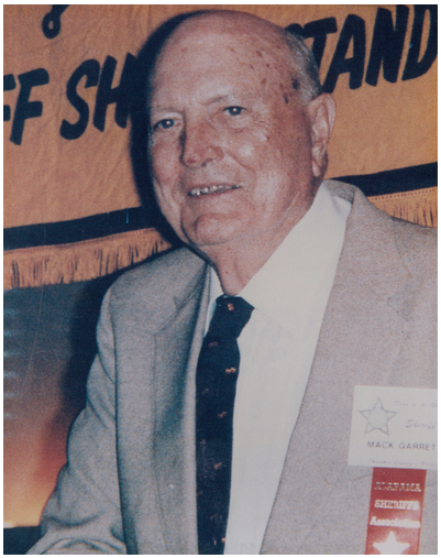 Portrait of Previous Sheriff C. M. Garrett