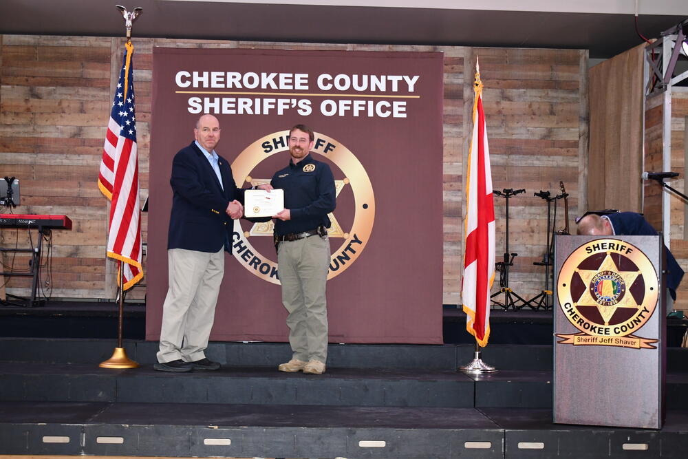 Inv. Stephen Hooks Awarded with 25 Years of Service in Law Enforcement